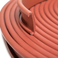 Поручень ПВХ для перил 40x6 мм, коричневый, 21 м