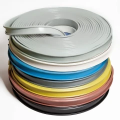 Поручень ПВХ для перил 40x6 мм, серый, 21 м