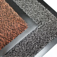 Грязезащитный ворсовый коврик Tango 1500x900 мм коричневый