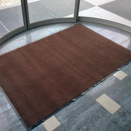 Грязезащитный ворсовый коврик Line 1200x800 мм черный