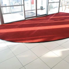 Грязезащитный ворсовый коврик Цикада 13 мм черный