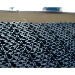 Грязезащитные модульные напольные ПВХ-покрытия Антишпилька PRO 388x52x20 черный