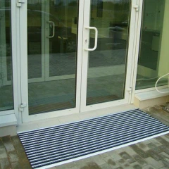 Придверная грязезащитная решетка Респект щетка+текстиль+резина