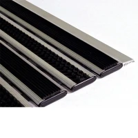 Придверная грязезащитная решетка Респект щетка+резина