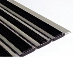 Придверная грязезащитная решетка Респект щетка+резина