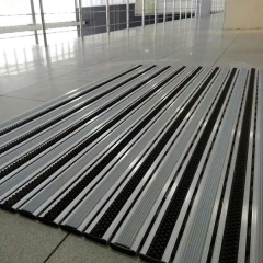 Придверная грязезащитная решетка Респект щетка+резина