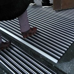 Придверная грязезащитная решетка Респект щетка+резина