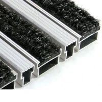 Придверная грязезащитная решетка Алса МАХ текстиль+скребок