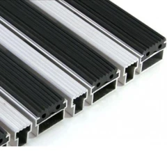 Придверная грязезащитная решетка Алса МАХ резина+скребок