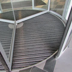 Придверная грязезащитная решетка Алса резина+текстиль