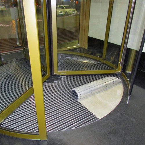 Придверная грязезащитная решетка Алса щетка+резина