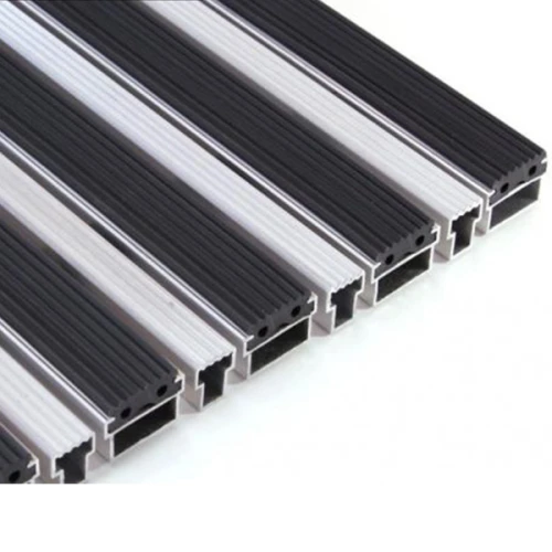 Придверная грязезащитная решетка Алса резина+скребок