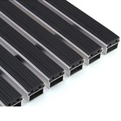 Придверная грязезащитная решетка Алса резина