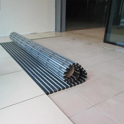 Придверная грязезащитная решетка Сити щетка+текстиль+скребок