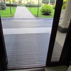 Придверная грязезащитная решетка Сити щетка+резина+скребок