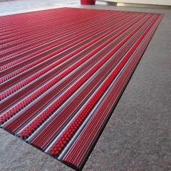 Придверная грязезащитная решетка Сити щетка+резина