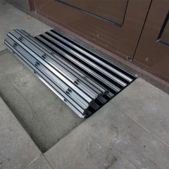 Придверная грязезащитная решетка Сити щетка+скребок