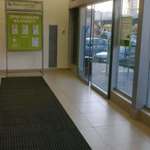 Придверная грязезащитная решетка Сити резина