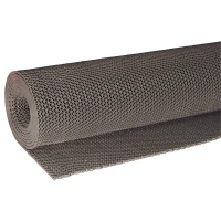 Грязезащитное рулонное ПВХ покрытие Зигзаг 12000х1200х8 мм серый