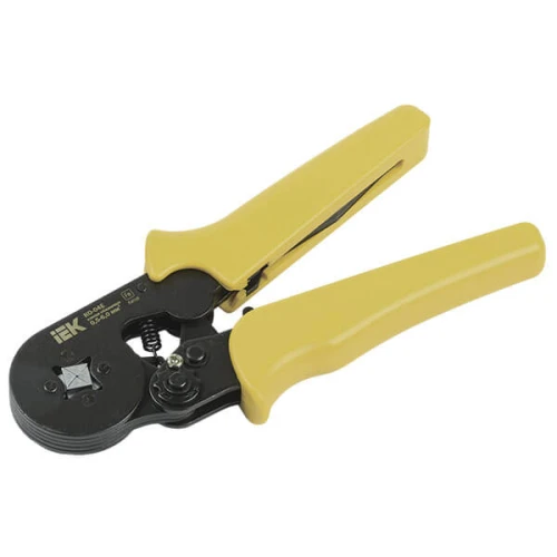 Клещи обжимные IEK КО-04Е для наконечников типа Е, НГИ2, НГ 0.5-6.0 мм² под квадрат