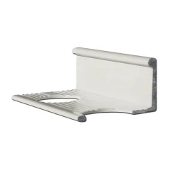 Алюминиевый профиль для L-образной окантовки L-10-БГ белый/глянцевый