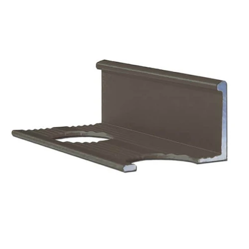 Алюминиевый профиль для L-образной окантовки L-10-БМ бронза/матовый