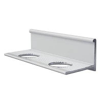 Алюминиевый профиль для L-образной окантовки LТ-10-Б белый