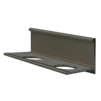 Алюминиевый профиль для L-образной окантовки LТ-10-К коньяк