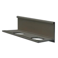 Алюминиевый профиль для L-образной окантовки LТ-10-К коньяк