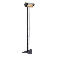 Инфракрасный обогреватель Heliosa Design 991 IPX5, черный