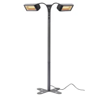 Инфракрасный обогреватель Heliosa Design 993 IPX5, черный