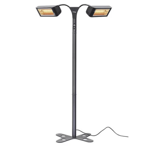 Инфракрасный обогреватель Heliosa Design 993 IPX5, черный