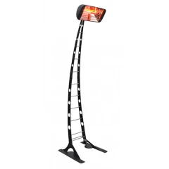 Инфракрасный обогреватель Heliosa Design 994 IPX5, черный