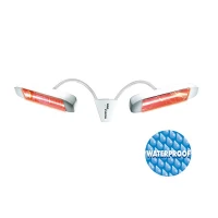 Инфракрасный обогреватель Heliosa Design 996 IPX5, белый