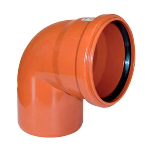 Отвод для трубы наружной канализации 160 мм, 15˚