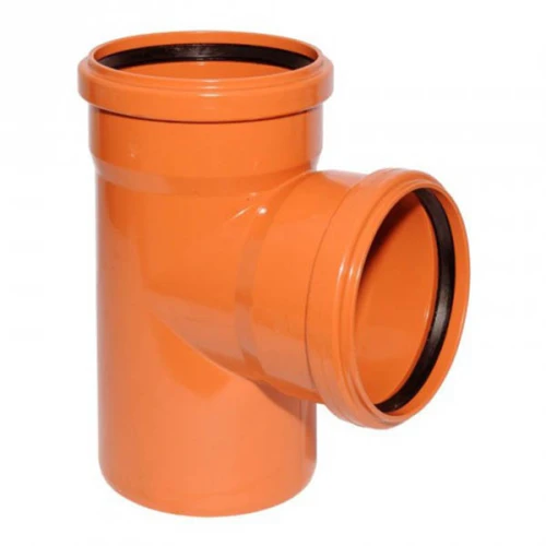 Тройник для трубы наружной канализации 200/160 мм, 87˚