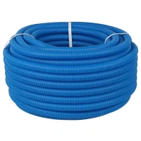 Труба защитная двустенная 110 мм, синий