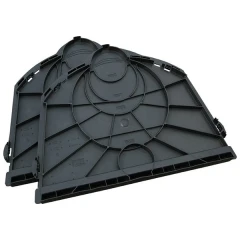 Комплект заглушек для дренажного тоннеля (2 шт.)