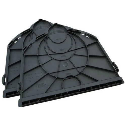 Комплект заглушек для дренажного тоннеля (2 шт.)