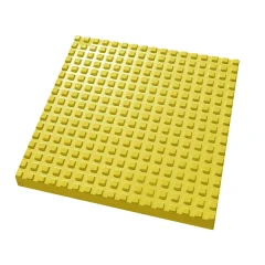Бетонная тактильная плитка Квадратный риф 300x300x30 мм