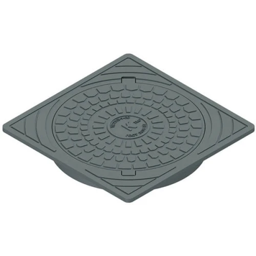 Люк чугунный квадратный тип Т (С250) ГОСТ 3634-99 (К, В, Д, ТС)