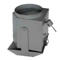 Шибер мусоропровода ШБР-440, 1000x550x500, d=440 мм