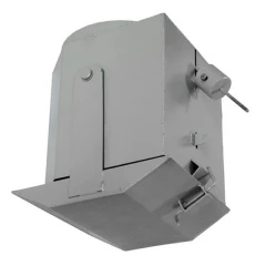 Шибер мусоропровода ШБР-400, 1000x550x500, d=410 мм