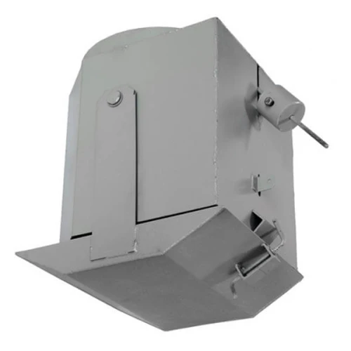 Шибер мусоропровода ШБР-400, 1000x550x500, d=410 мм