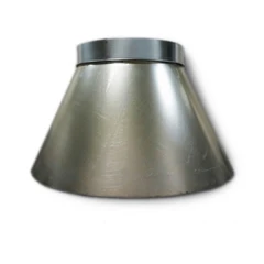 Фартук дефлектора d=322 мм для вент.трубы d=315 мм, с хомутом