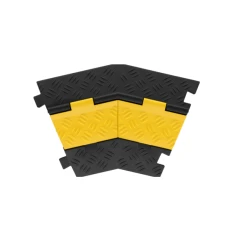 Кабель-канал ККР 2-12У угловой элемент правый (2 канала 30х30 мм), резина