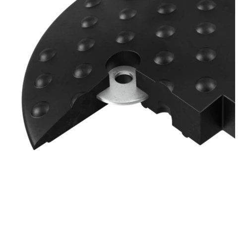 Лежачий полицейский ИДН-300-2 концевой элемент, резина