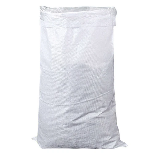 Мешок для мусора полипропиленовый на 40-50 кг, 55х105 см 60г, ВС белый, 500 шт