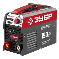 Инвертор ЗУБР MMA Компакт 190А СА-190К (220 B)
