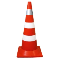 Конус сигнальный 750 КС-3.4 (светоотражающая+белая полоса)